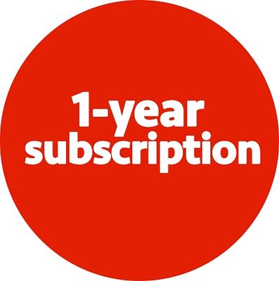 1 YEAR SUBSCRIPTION