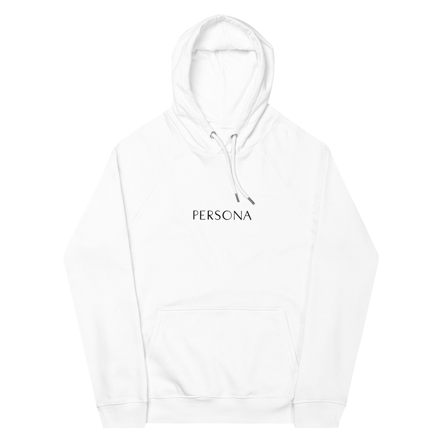 PERSONA Unisex eco raglan hoodie