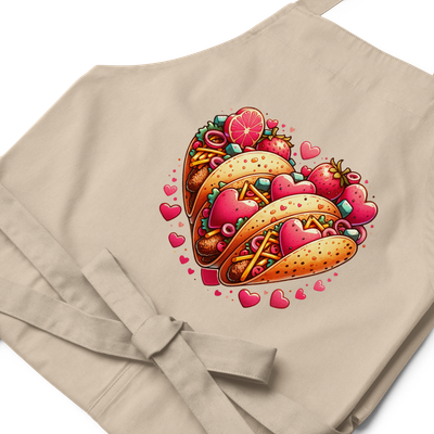Tablier imprimé logo Tacos lover A