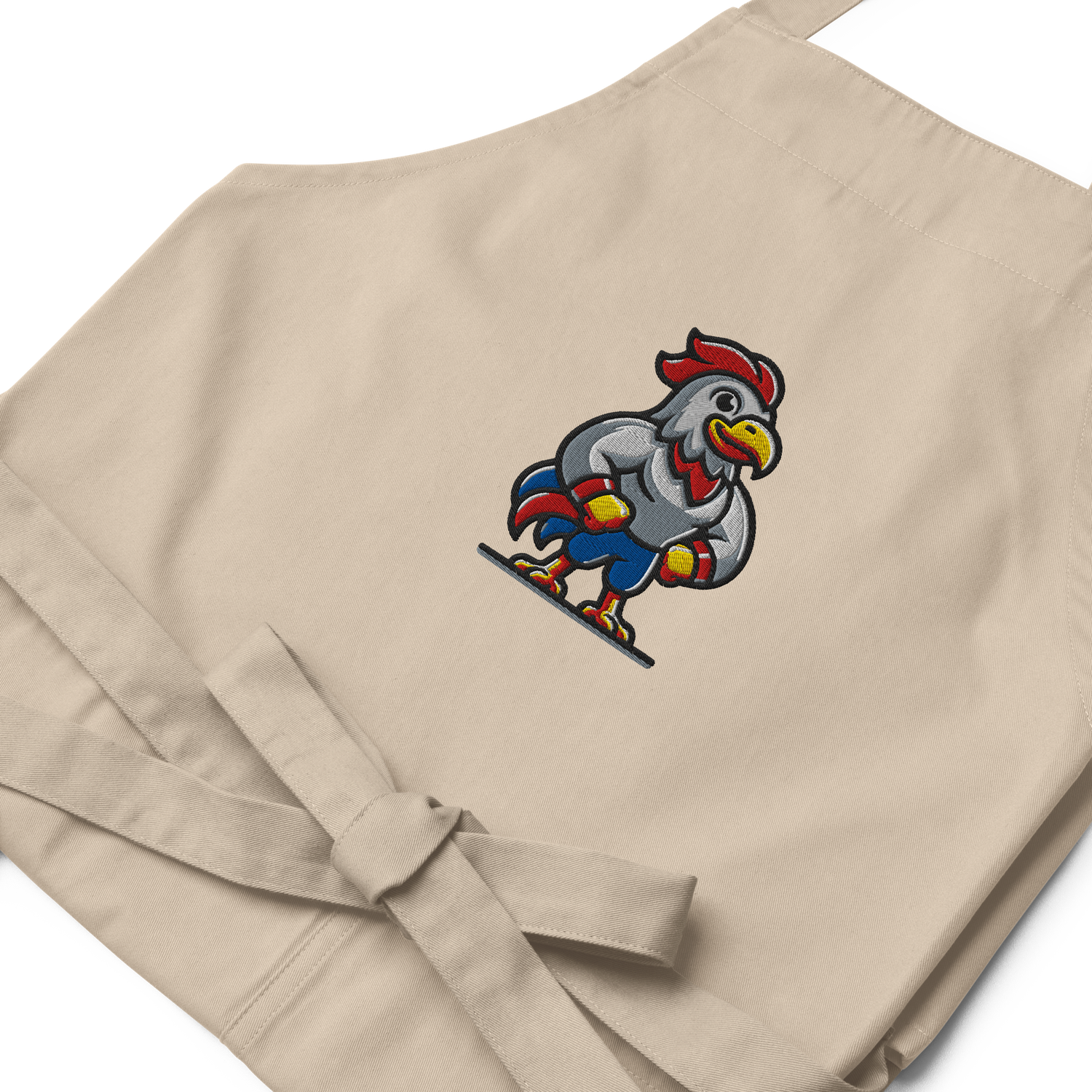 Tablier brodé CHICKEN C (grand logo)