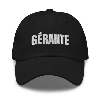 Casquette Gérante