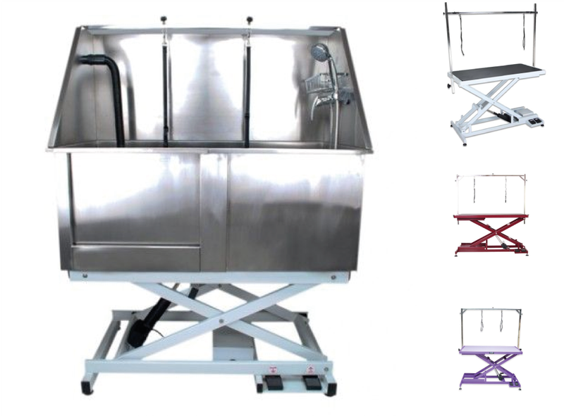 Bath + Table Dog Grooming Package T+W Stainless Steel