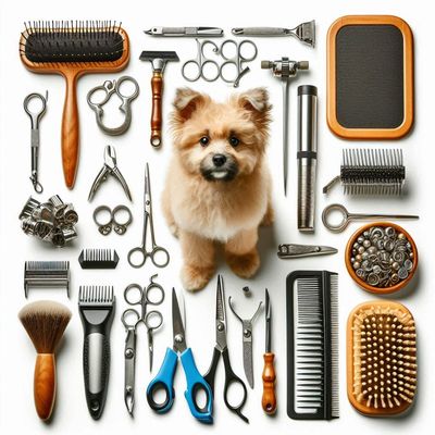 dog grooming tools