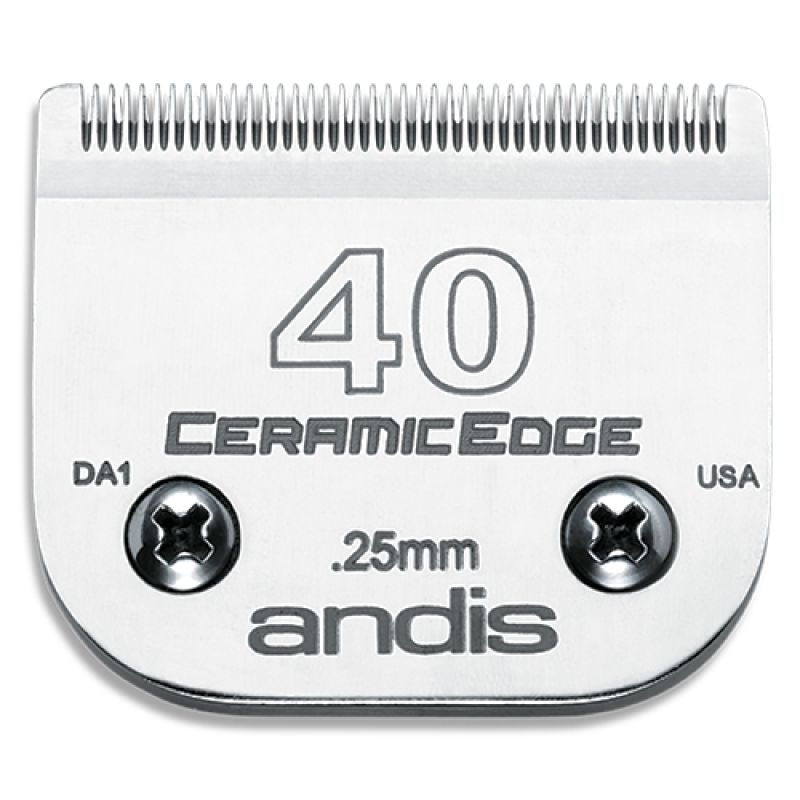 Andis Keramik-Clipper Blade No. 40 – 0.25 mm