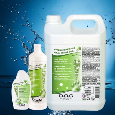 Dog Generation silky shine conditioner with apple extracts