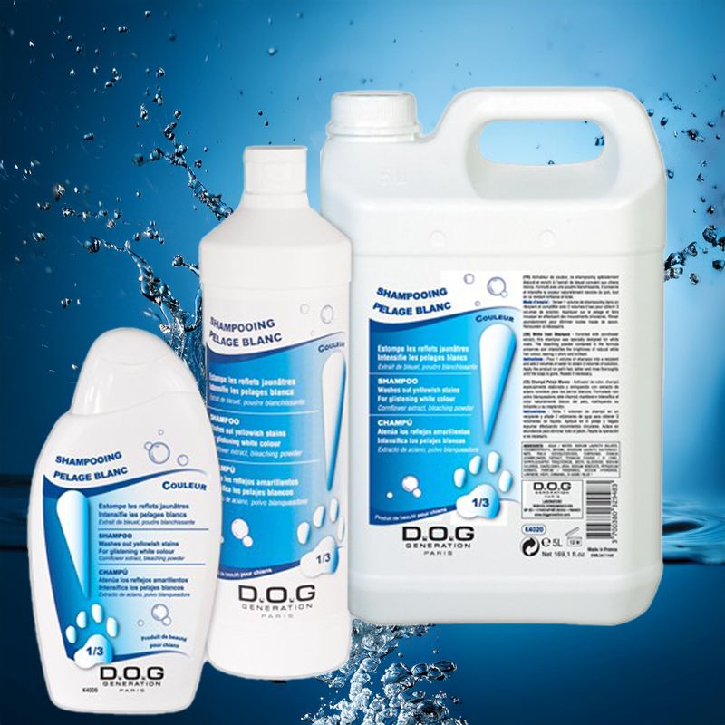 Dog Generation white coat shampoo