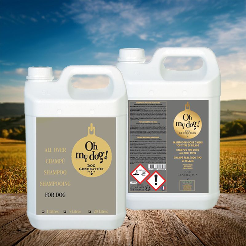 Oh my Dog - Protein Shampoo 5000 ml: Luksuriøs pleje til dit kæledyr