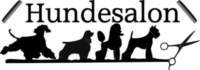 Dog Grooming Salon Stickers 82 x 25cm