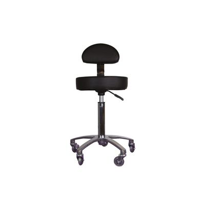 Round Hairdresser Stool with Backrest Round Hairdresser Stool with Backrest