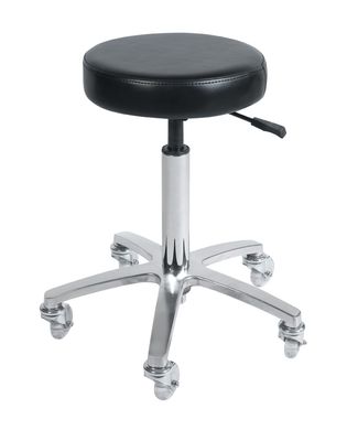 Crystal Rolling Stool