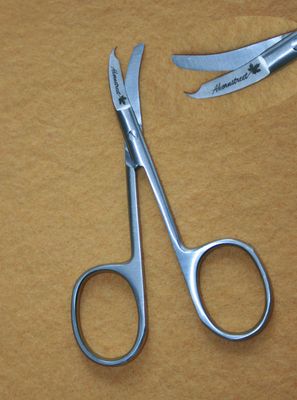 Ahornstreet Hair Tie Scissors with Hook Blade
