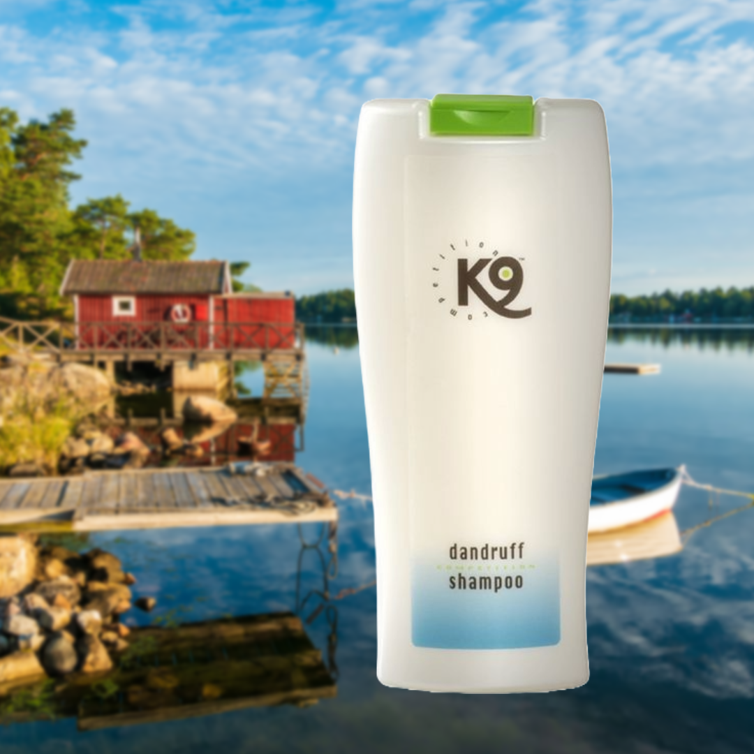 K9 Competition Dandruff Shampoo – gentle care against dandruff and itching.