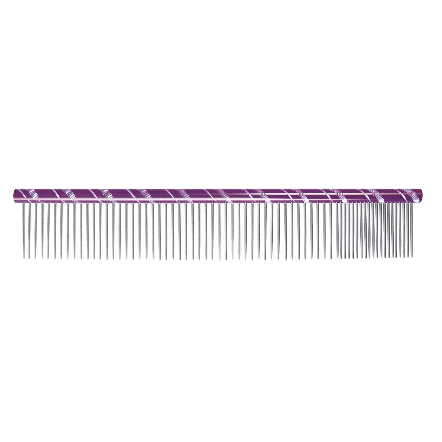 IdealDog steel double comb in blue (25 cm)