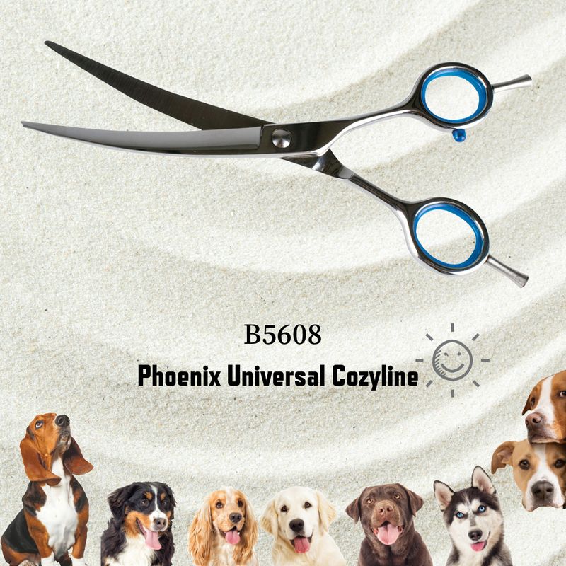 Phoenix Universal Cozyline Ultra Curved 16 cm Scissors