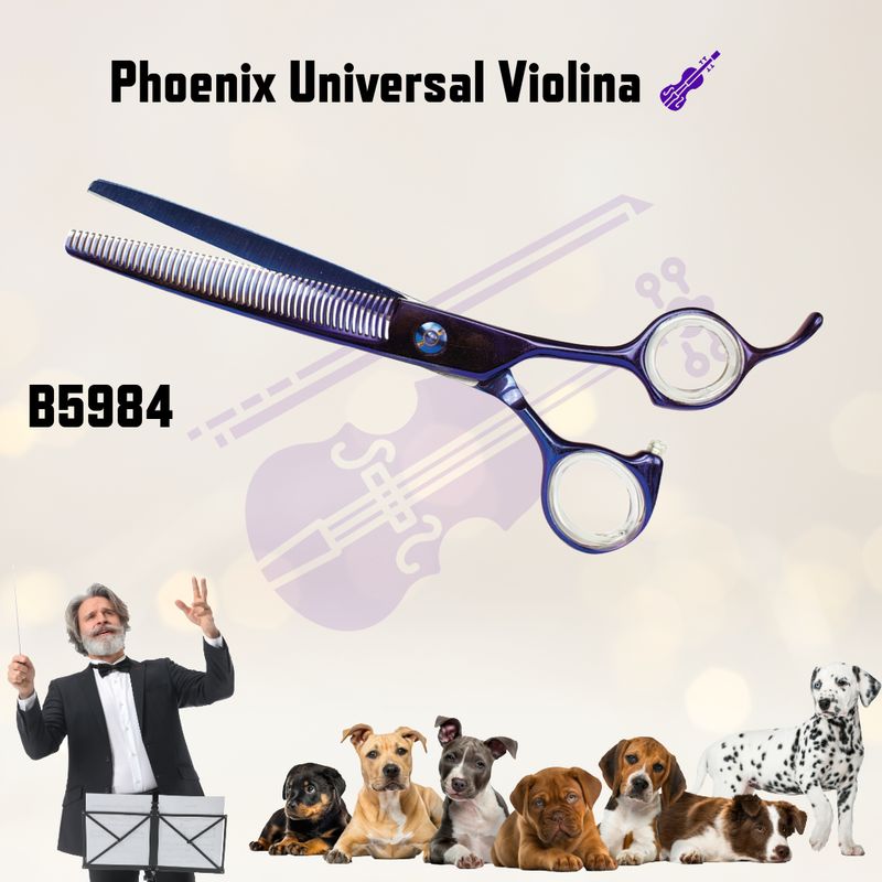 Phoenix Universal Violina thinning scissors (17,5 cm)