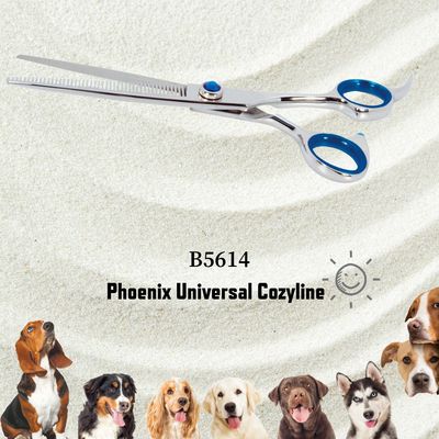 PHOENIX Universal Cozyline thinning scissors 16.5 cm – Perfect for professional grooming
