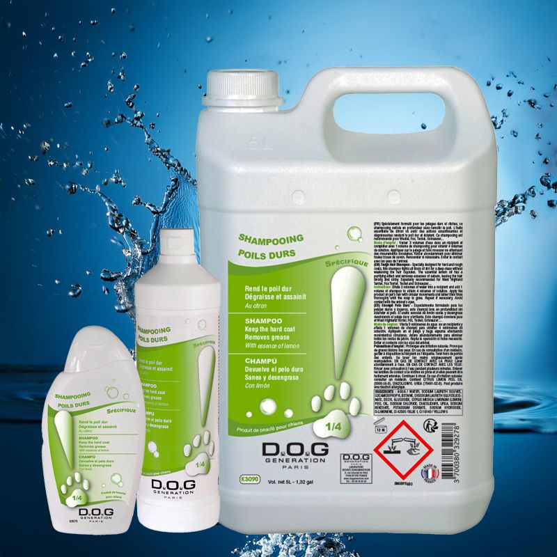 Dog Generation hard coat dog shampoo