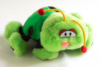 GREEN LADYBUG PLUSH