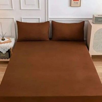 Brown Microfiber 3 piece