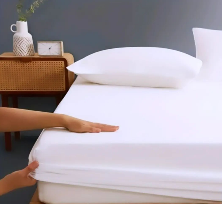 White Microfiber 3 piece