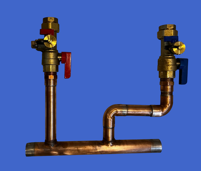 Navien NCB‑H or NFC-H Combi Boiler Manifold