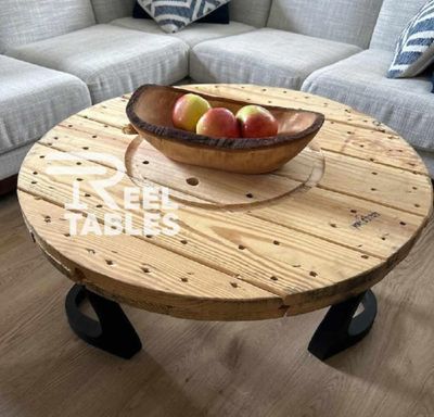 Wood Round Coffee Table Top