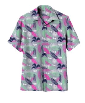 Gulfstream Park Multicolor Pattern Button Down