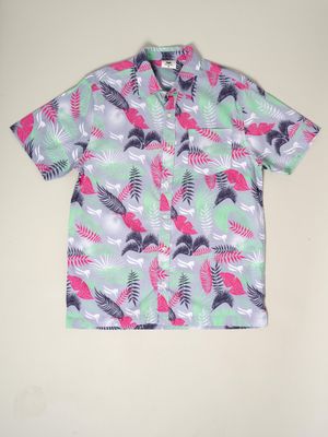 Gulfstream Park Multicolor Pattern Button Down