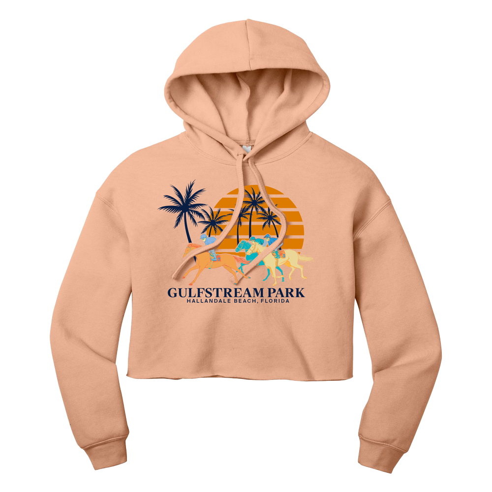 Gulfstream Park Cropped Hoodie