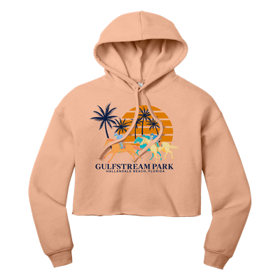 Gulfstream Park Cropped Hoodie