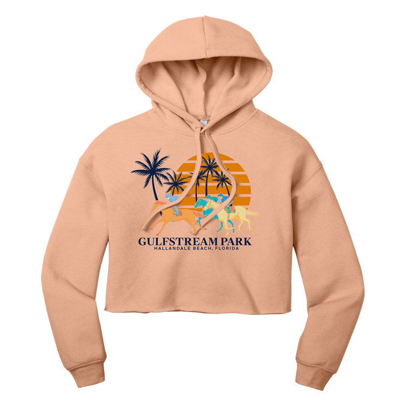 Gulfstream Park Cropped Hoodie