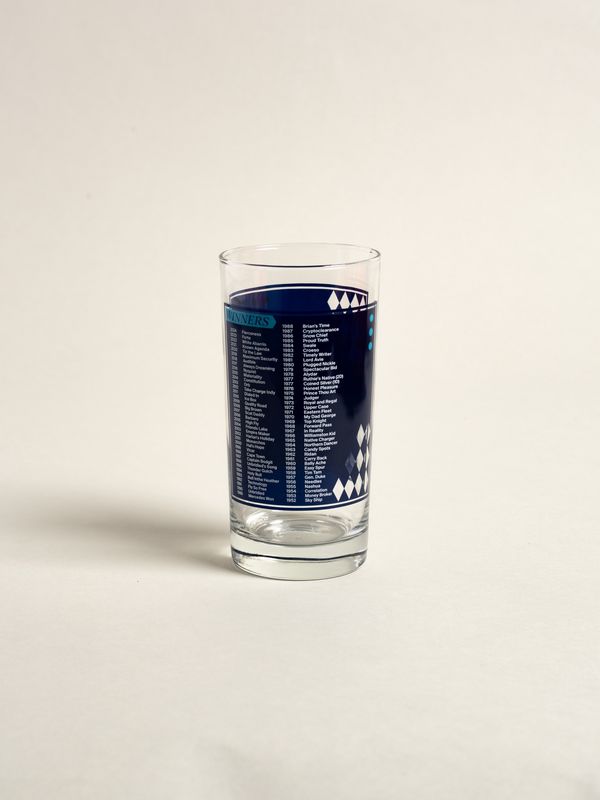 Florida Derby Commemorative Glass
