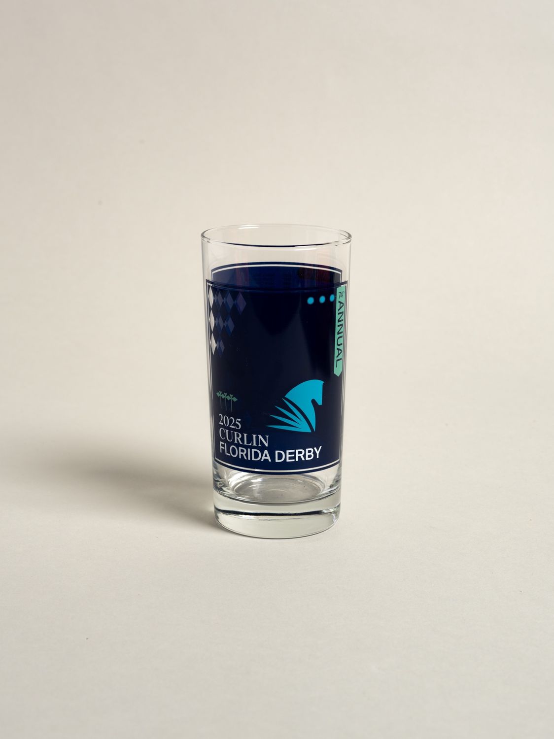 Florida Derby Commemorative Glass