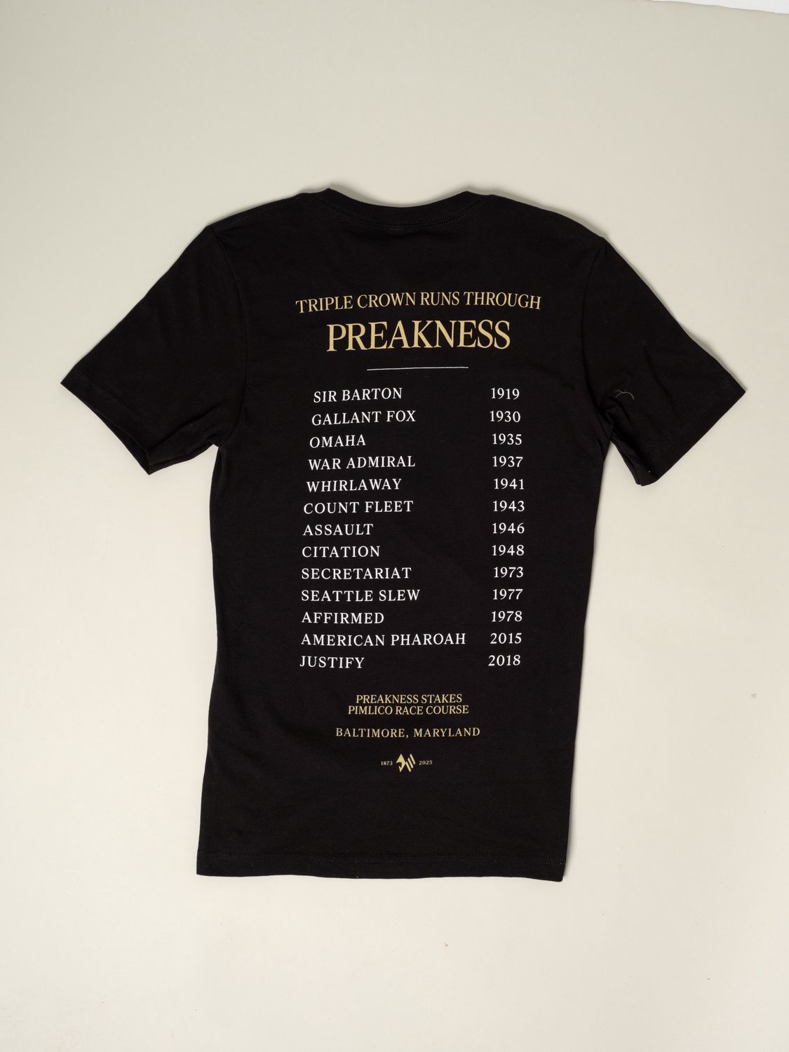 Preakness 150 Triple Crown Tshirt