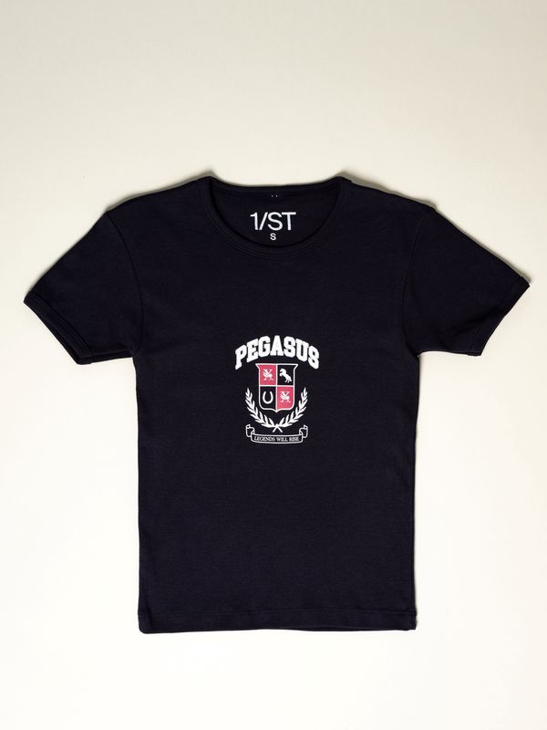 Pegasus X Fitted Collegiate Baby Tee