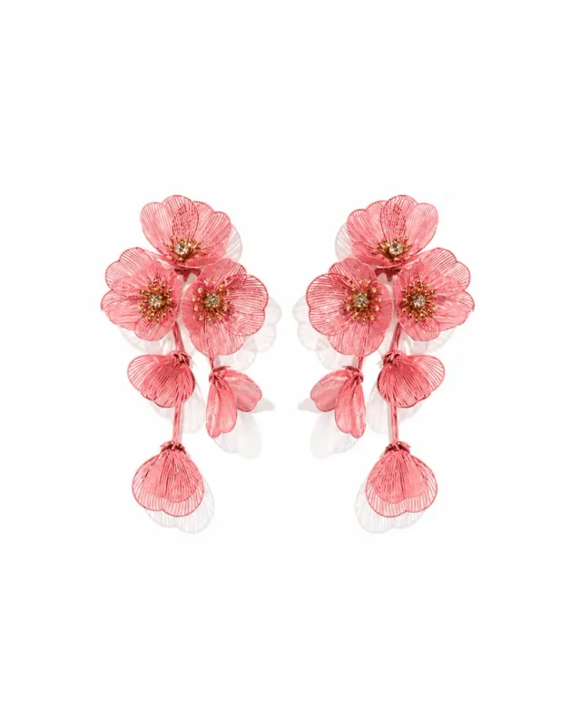 Audrey Flower Earrings