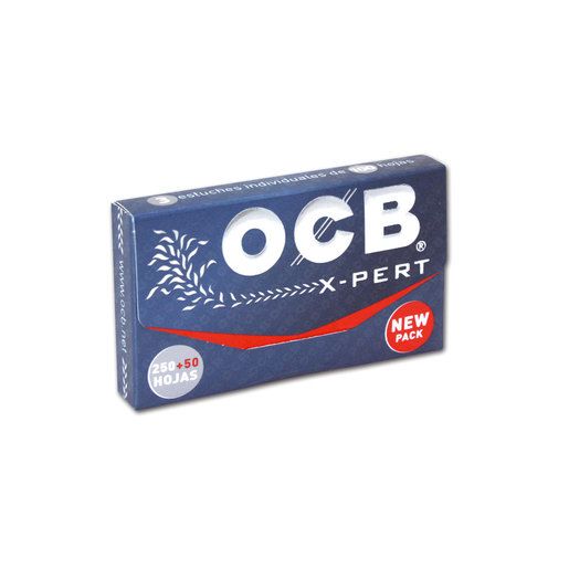 Papel De Fumar Ocb 70 MM X-pert Azul Bloc 300