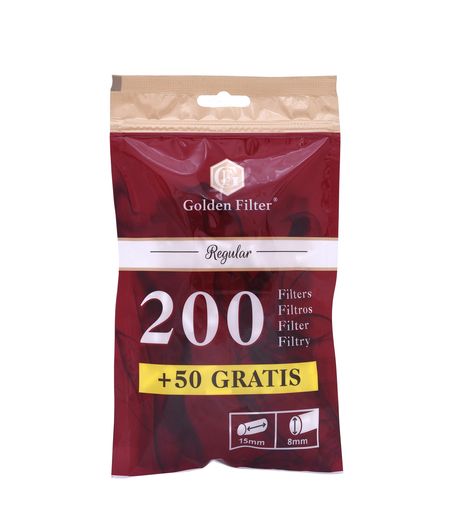 Filtros Golden Filter Regular 200+50 Uds