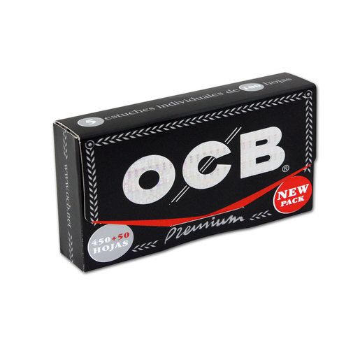 Papel De Fumar Ocb 1,1/4 Premium Bloc 500