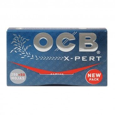 Papel De Fumar Ocb 70 MM X-pert Azul Bloc 300