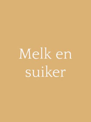 Milk and sugar