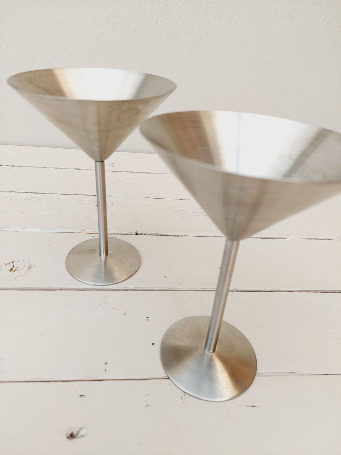 Coupes, inox, set van 2