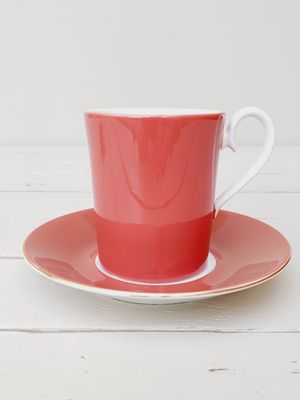 Dameskop met schotel Royal Albert