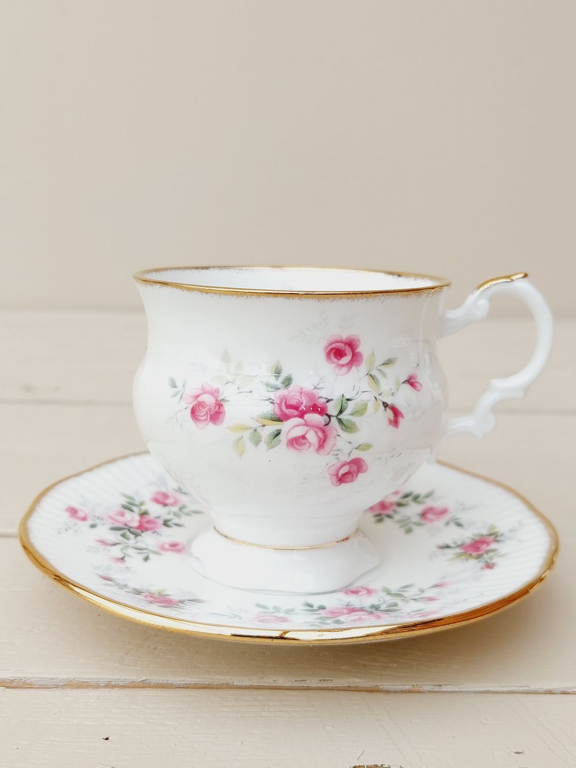 Kop met schotel Elizabethan