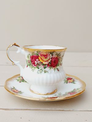 Kop met schotel Elizabethan