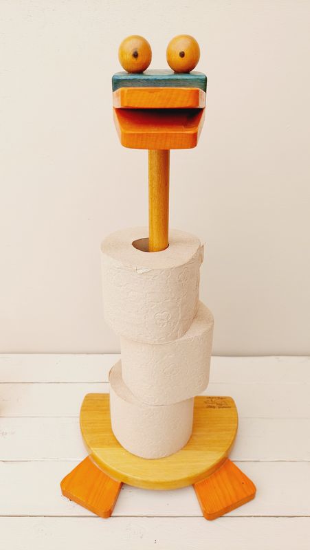 Vintage WC-rolhouder Chez Gepetto