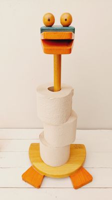 Vintage WC-rolhouder Chez Gepetto