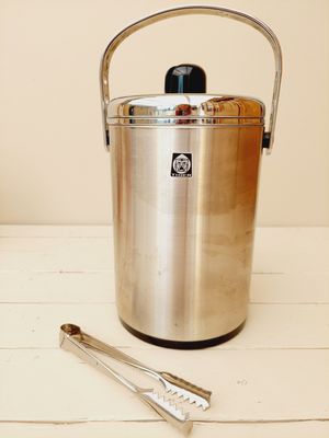 Vintage ijsemmer metaal