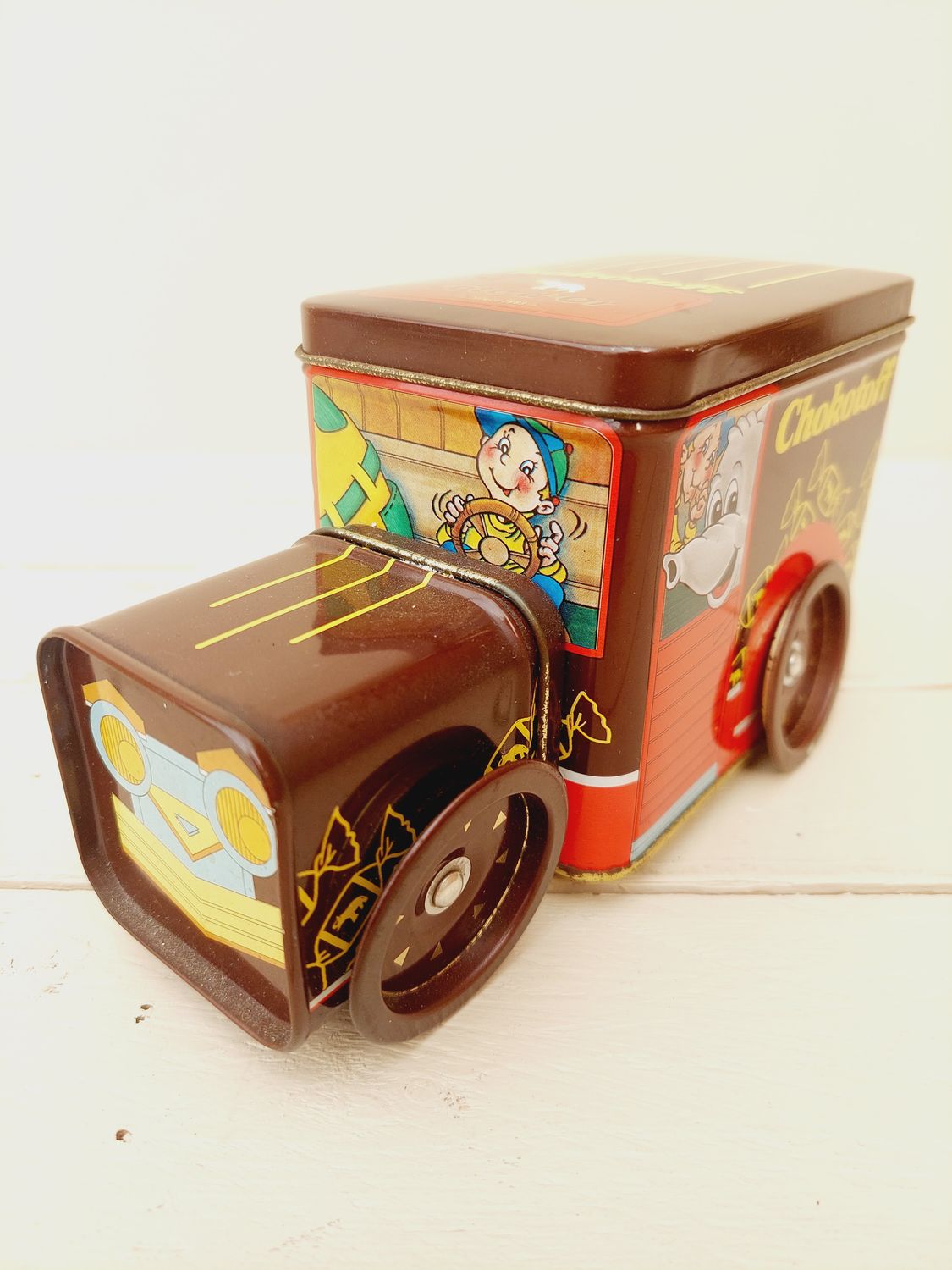 Vintage blik Chocotoff truck