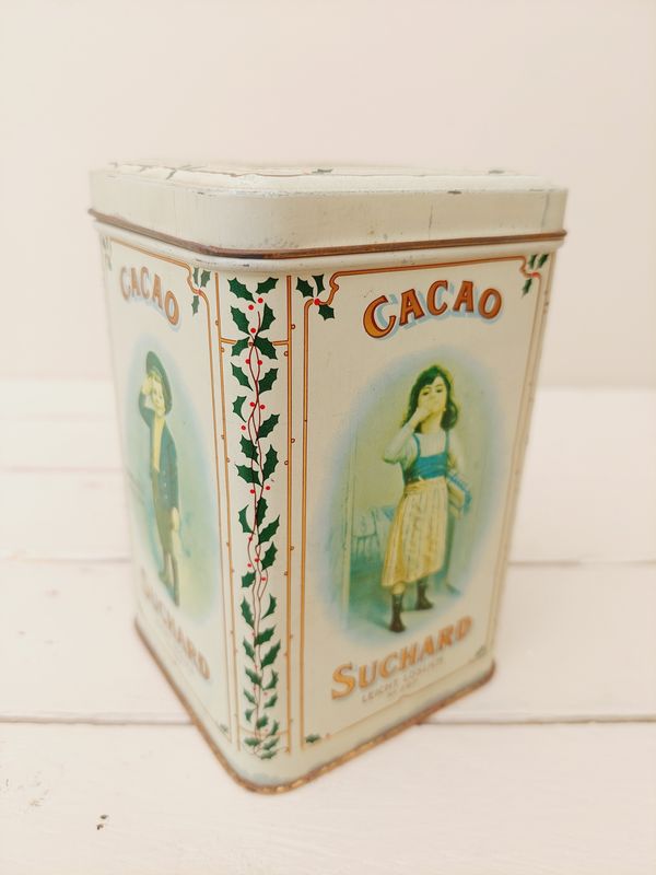 Vintage blik Cacao Suchard